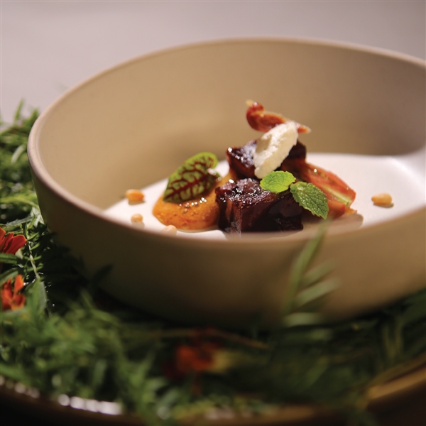 Pear Terrine Salad